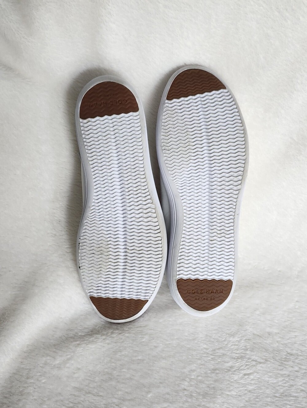 Cole Haan White Crosscourt Sneakers - Picture 9 of 9